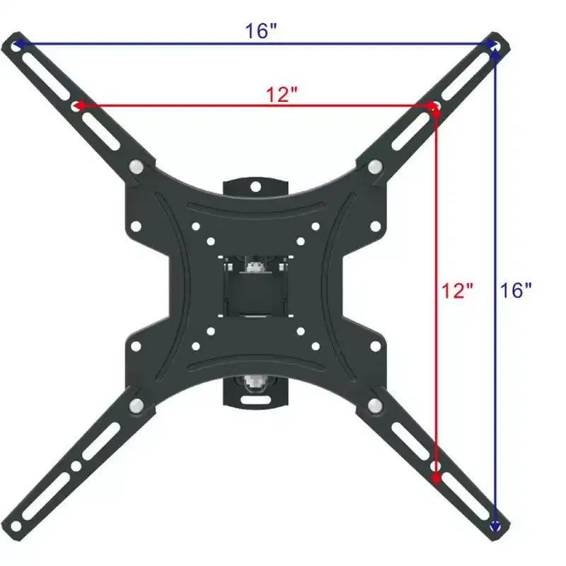 Support mural TV réglable de 66 cm à 139,7 cm pour téléviseurs