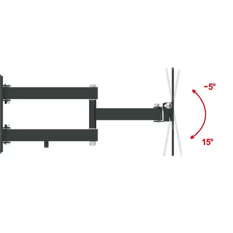 Support mural TV réglable de 66 cm à 139,7 cm pour téléviseurs