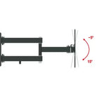 Support mural TV réglable de 66 cm à 139,7 cm pour téléviseurs
