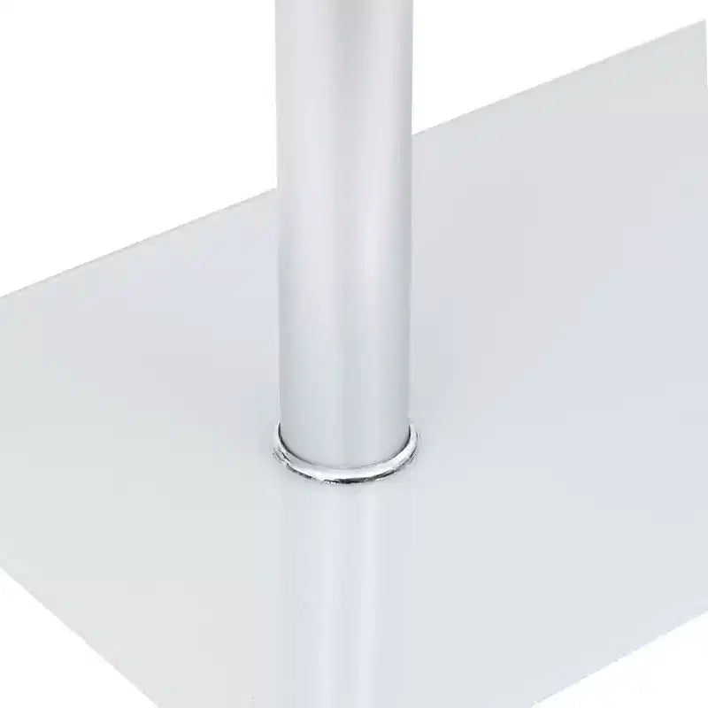 Table d'appoint en U transparente 45x30x58 cm Verre trempé