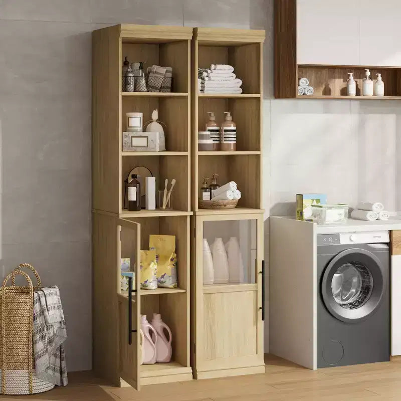 Meuble de rangement pour garde-manger, Armoire de rangement haute pour garde-manger, Meuble de cuisine de style ferme avec tiroirs de rangement pour salon, salle à manger