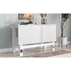 Okak Farmhouse Rectangle Extendable Dining Table with 18 Inch Drop Leaf Kitchen Table for 4,Space-Saving,White