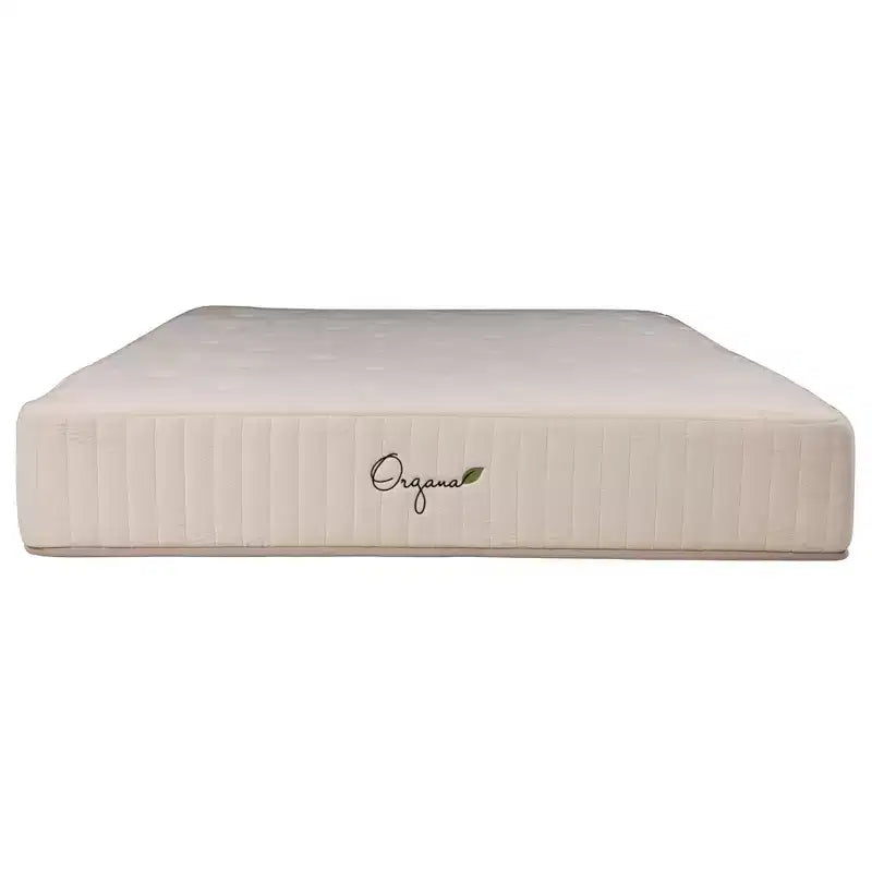 Matelas à ressorts ensachés en latex Organa Plush 10 po., beige