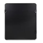 Miroir Mural Rectangulaire de Salle de Bain 30x36 Pouces, Verre HD avec Cadre en Aluminium Antirouille