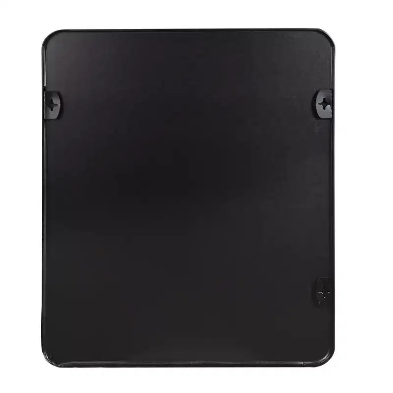 Miroir Mural Rectangulaire de Salle de Bain 30x36 Pouces, Verre HD avec Cadre en Aluminium Antirouille