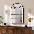 Miroir mural en arc pour salle de bain, miroir moderne pour chambre, salon