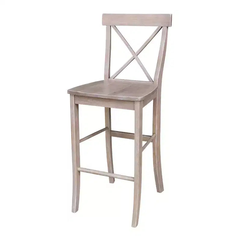 Table ronde piédestal Alfred hauteur bar 36" avec 2 tabourets Naturel