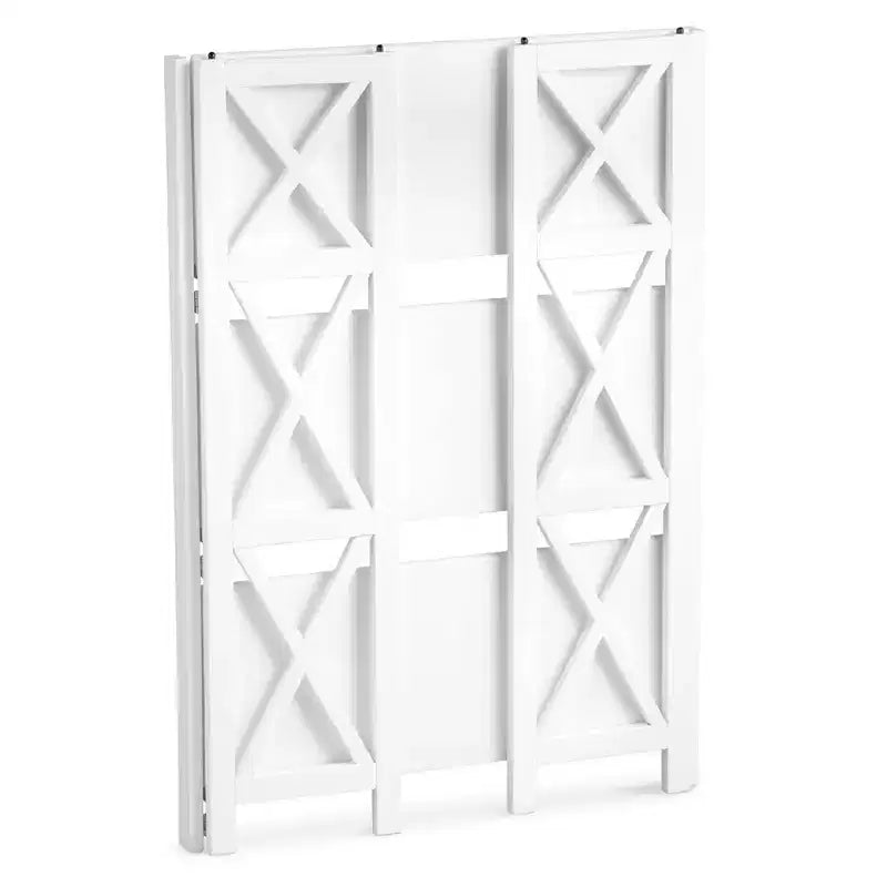 Bibliothèque pliable 3 étagères en X