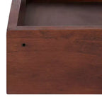 Étagère murale d'angle flottante en bois Levie, 4,5 x 2,2, paquet de 2