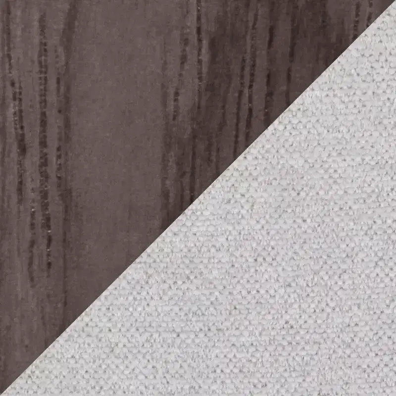 Tabourets de bar Mustang Tissu foncé/Métal noir (Paquet de 2)